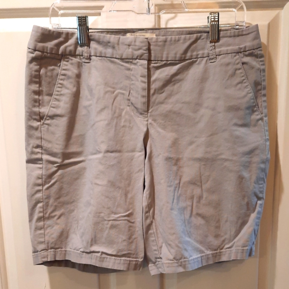 J.Crew Gray Bermuda Shorts size 6
